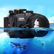PULUZ 40m Underwater Depth Diving Case Waterproof Camera Housing for Sony A6000 (E PZ 16-50mm F3.5-5.6OSS Lens) Eurekaonline