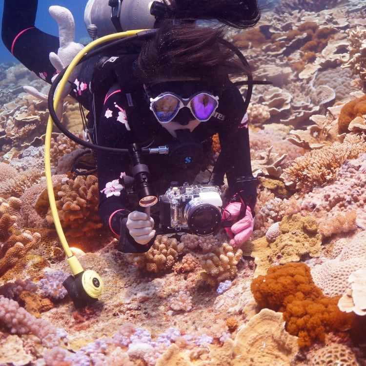 PULUZ 40m Underwater Depth Diving Case Waterproof Camera Housing for Sony RX100 III(Transparent) Eurekaonline