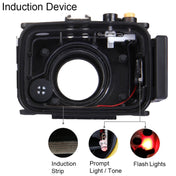 PULUZ 40m Underwater Depth Diving Case Waterproof Camera Housing for Sony RX100 IV(Black) Eurekaonline