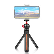 PULUZ Inlaid Wood Desktop Vlogging Live Tripod Holder with Ballhead (Red) Eurekaonline