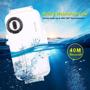 PULUZ PULUZ 40m/130ft Waterproof Diving Case for Huawei P20, Photo Video Taking Underwater Housing Cover(White) Eurekaonline