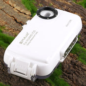 PULUZ PULUZ 40m/130ft Waterproof Diving Case for Huawei P20, Photo Video Taking Underwater Housing Cover(White) Eurekaonline