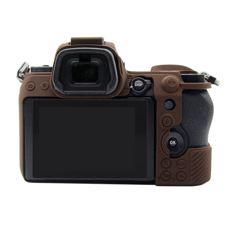 PULUZ Soft Silicone Protective Case for Nikon Z6 / Z7(Coffee) Eurekaonline