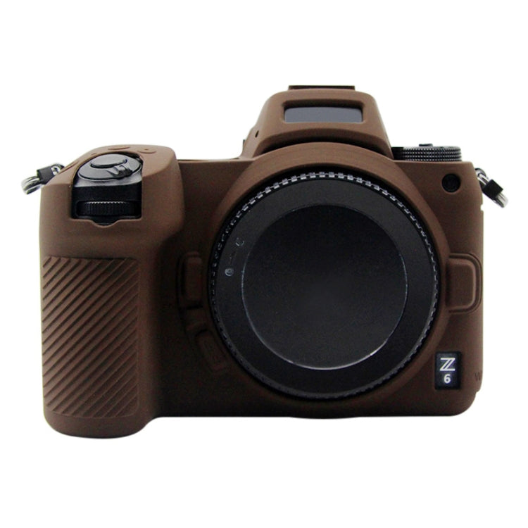 PULUZ Soft Silicone Protective Case for Nikon Z6 / Z7(Coffee) Eurekaonline