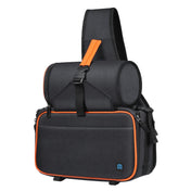 PULUZ Triangle Style SLR Camera Bag Sling Waterproof Backpack Shoulder Messenger Bags with Removable Lens Bag(Black) Eurekaonline