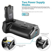 PULUZ Vertical Camera Battery Grip for Canon EOS 6D Mark II Eurekaonline