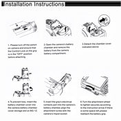 PULUZ Vertical Camera Battery Grip for Canon EOS 6D Mark II Eurekaonline