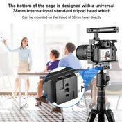 PULUZ Video Camera Cage Filmmaking Rig with Handle for Nikon Z6 / Z7(Black) Eurekaonline