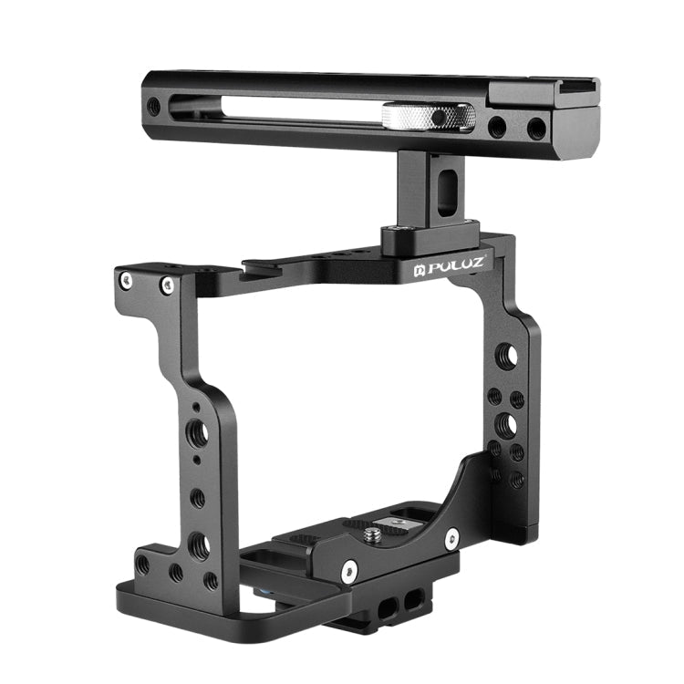 PULUZ Video Camera Cage Filmmaking Rig with Handle for Nikon Z6 / Z7(Black) Eurekaonline