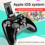 PXN PXN-6603 MFI Mobile Phone Wireless Bluetooth Game Handle Controller, Compatible with iOS System(Black) Eurekaonline