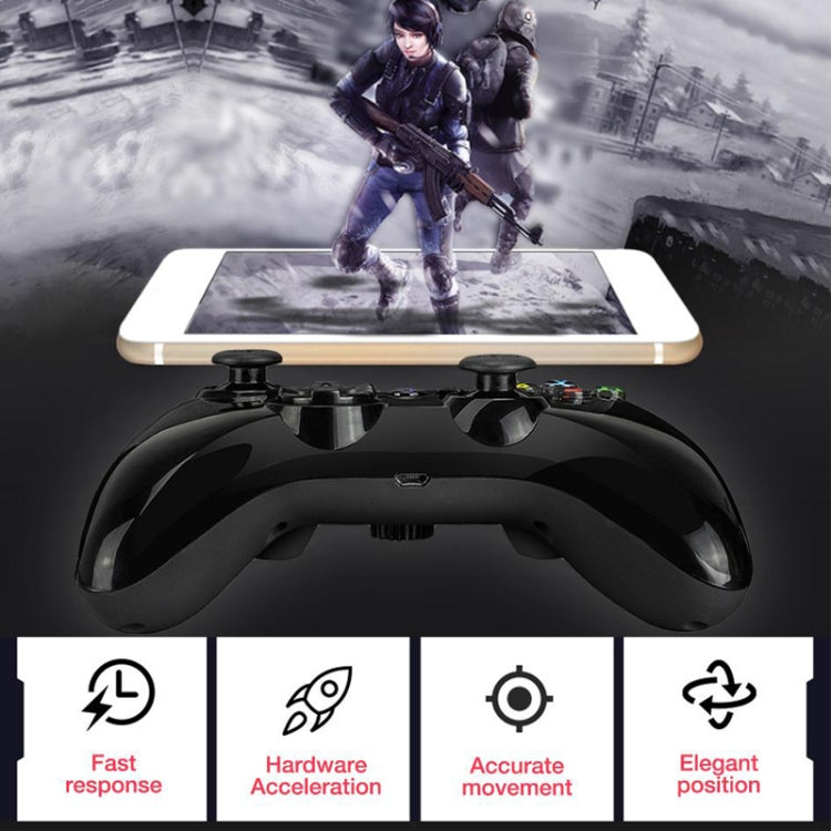 PXN PXN-6603 MFI Mobile Phone Wireless Bluetooth Game Handle Controller, Compatible with iOS System(White) Eurekaonline