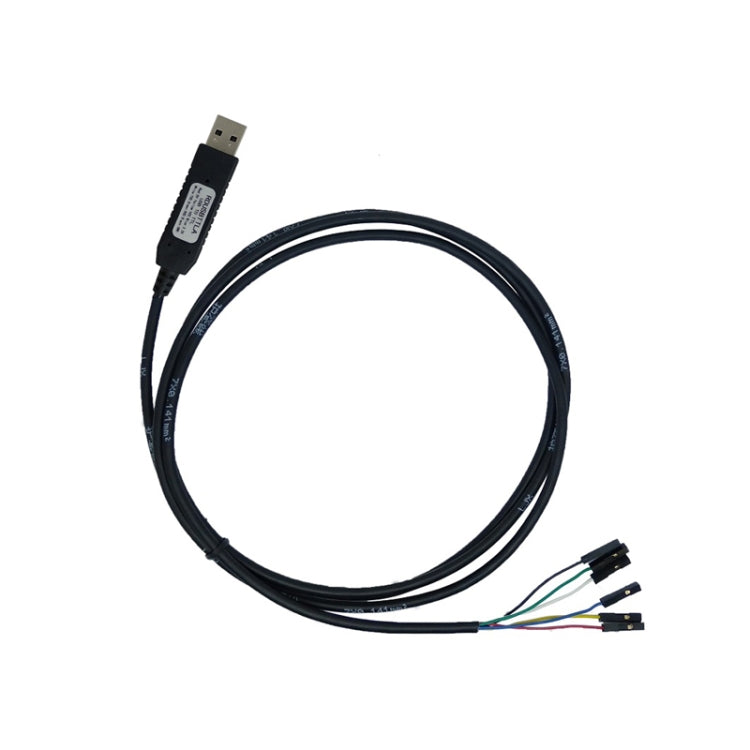 Pcsensor USB to TTL Level Serial Cable Short Circuit Proof With Indicator Light(Black) Eurekaonline
