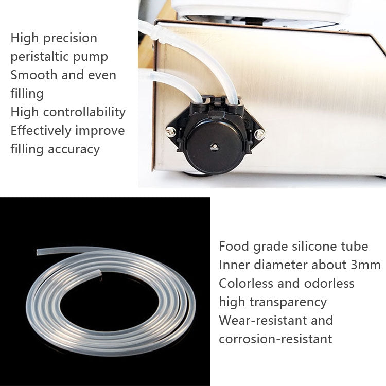 Peristaltic Pump Quantitative Liquid CNC Sub-packaging Micro-filling Machine, EU Plug Eurekaonline