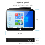 PiPo X11 TV Box Style Tablet Mini PC, 3GB+64GB, 9.0 inch Windows 10 Intel Celeron N4020 Quad Core up to 2.8GHz, US/EU Plug(Black) Eurekaonline