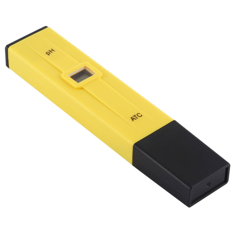 Pocket-sized PH Meter with ATC(Yellow) Eurekaonline