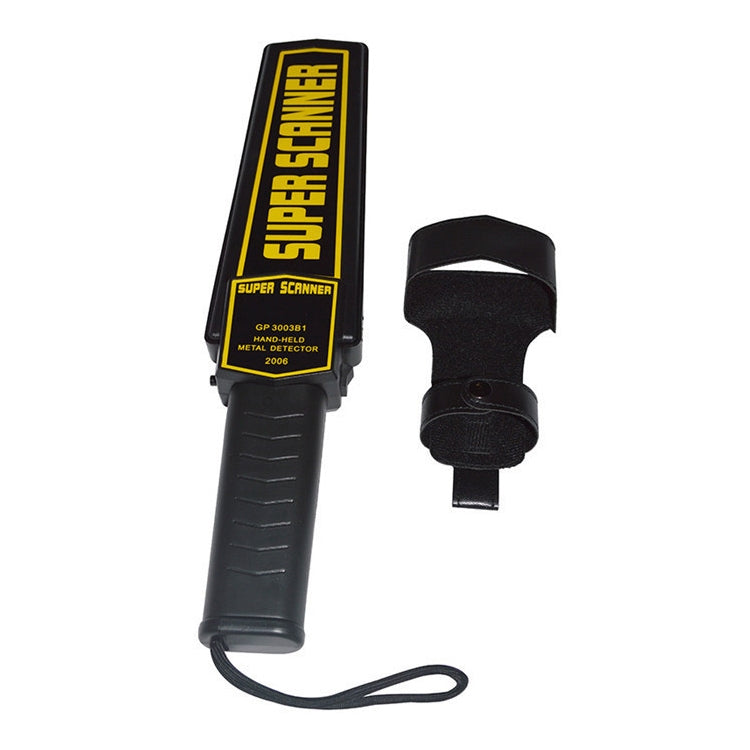Portable Hand-Held Security Metal Detector (GP 3003B1)(Black) Eurekaonline