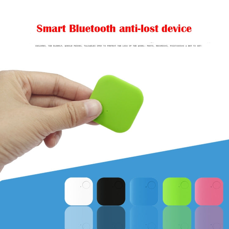 Portable Mini Square Anti Lost Device Smart Bluetooth Remote Anti Theft Keychain Alarm(Black) Eurekaonline