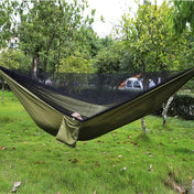 Portable Outdoor Parachute Hammock with Mosquito Nets (Army Green) Eurekaonline