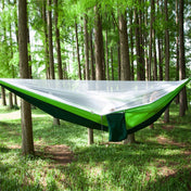 Portable Outdoor Parachute Hammock with Mosquito Nets (Green) Eurekaonline