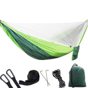 Portable Outdoor Parachute Hammock with Mosquito Nets (Green) Eurekaonline