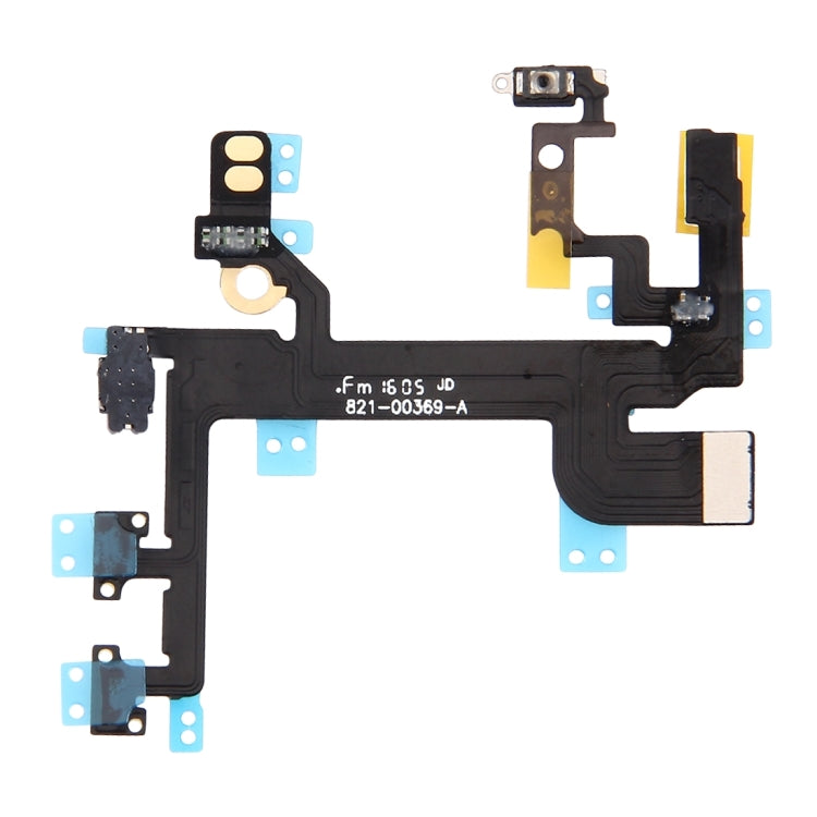 Power Button & Volume Button & Flashlight Flex Cable for iPhone SE Eurekaonline
