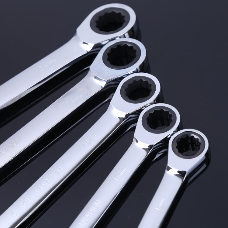 Professional Double-head Ratchet Wrench Set(Silver) Eurekaonline