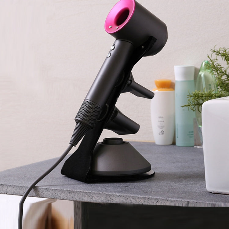Punch Free Standing Hair Dryer Stand For Dyson 003 Black Eurekaonline
