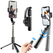 Q08 Gimbal Stabilizer Bluetooth Remote Control Tripod Selfie Stick (Black) Eurekaonline