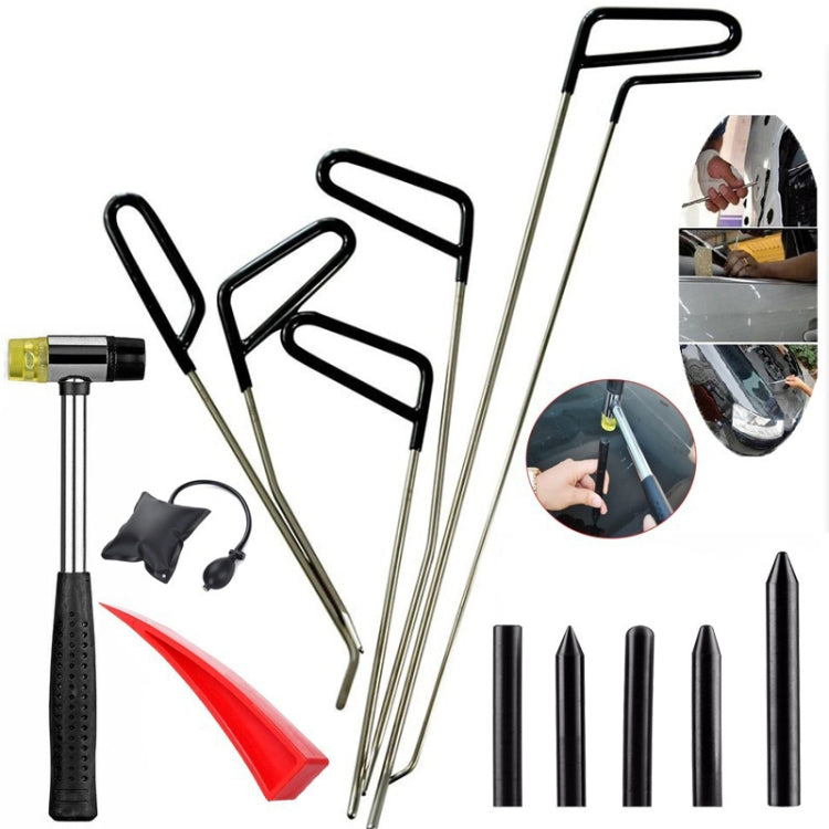 Q1 14 in 1 Car Paintless Dent Repair Hail Remover Hooks Rods Kit Eurekaonline