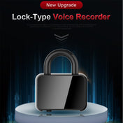 Q11 Intelligent HD Noise Reduction Lock Voice Recorder, Capacity:16GB(Black) Eurekaonline