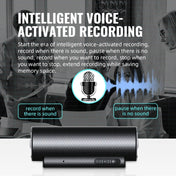 Q76 Smart HD Noise Reduction Voice Control Strong Magnetic Recording Pen, Capacity:16GB(Black) Eurekaonline