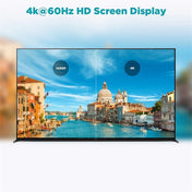 QGeeM QG-AV16 HD TV Blu-Ray Projection HDMI TV Cable Supports 4K, Length: 3 m Eurekaonline