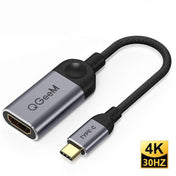 QGeem QG-UA01 USB Type-C To HDMI Adapter(Grey) Eurekaonline
