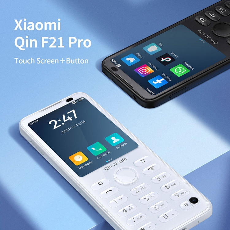 QIN F21 Pro, 3GB+32GB, 2.8 inch, Android 11 MTK6761 Quad-core up to 2.0GHz, 21 Keys, Network: 4G (Black) Eurekaonline