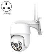 QX59 1920 x 1080P HD 2MP Wireless WiFi Smart Surveillance Camera Support Night Vision & Motion Detection & Two-way Audio & TF Card, Specification:UK Plug Eurekaonline