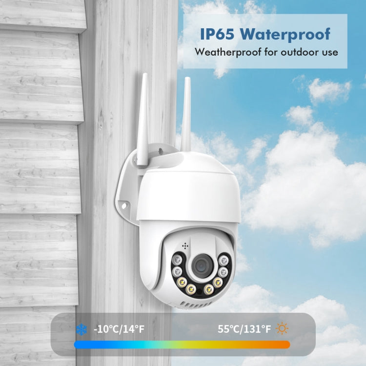 QX59 1920 x 1080P HD 2MP Wireless WiFi Smart Surveillance Camera Support Night Vision & Motion Detection & Two-way Audio & TF Card, Specification:UK Plug Eurekaonline