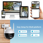 QX62 4MP HD Wireless WiFi Smart Surveillance Camera, Specification:UK Plug Eurekaonline