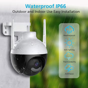QX62 4MP HD Wireless WiFi Smart Surveillance Camera, Specification:UK Plug Eurekaonline