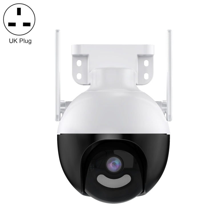 QX62 4MP HD Wireless WiFi Smart Surveillance Camera, Specification:UK Plug Eurekaonline