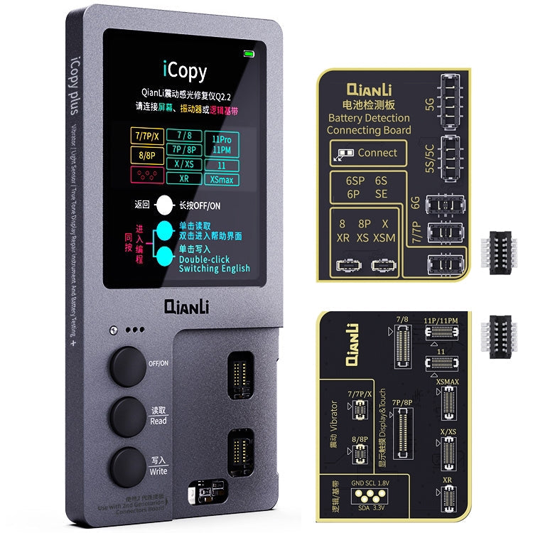 Qianli iCopy Plus 2 in 1 LCD Screen Original Color Repair Programmer For iPhone Eurekaonline