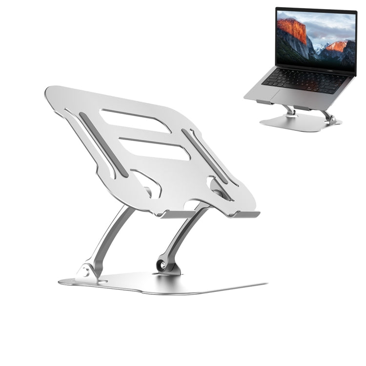 R-JUST Lifting Adjustable Laptop Stand(Silver) Eurekaonline