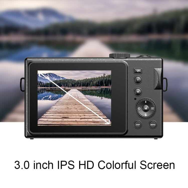 R1 48 Million HD Pixels 3.0 Inch IPS Screen Children Digital Camera, Spec: Black Eurekaonline