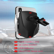 R1 Intelligent Infrared Sensor Car Wireless Charger(Silver) Eurekaonline