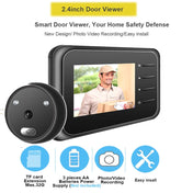 R11 2.4 inch TFT LCD Display Night Vision Photo Video Electronic Cat Eye Doorbell Eurekaonline