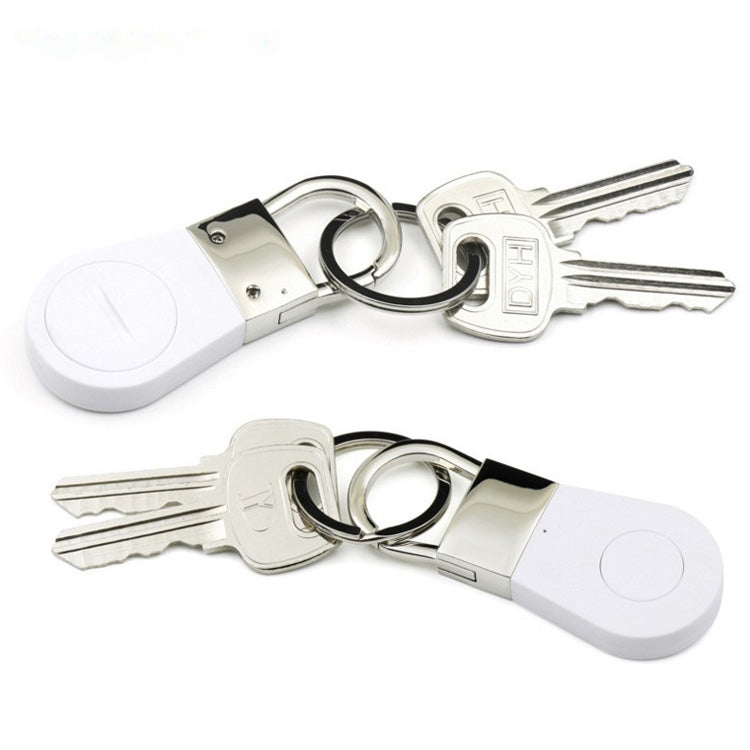 R2 Smart Wireless Bluetooth V4.0 Tracker Finder Key Buckle Anti- lost Alarm Locator Tracker(White) Eurekaonline