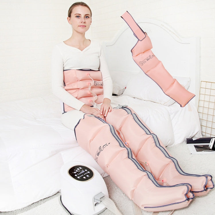 RD-M2857 4 in 1 Legs + Waist + Single Hand Airbag All-inclusive Intelligent Air Wave Pressure Massager with Host, Support Timing / Positioning Massage & 10 Kinds of Adjustable Force, US Plug or EU Plug(Pink) Eurekaonline