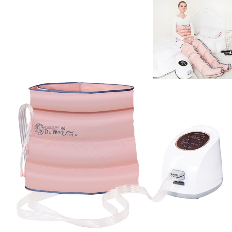 RD-M2857 Waist Airbag All-inclusive Intelligent Air Wave Pressure Massager with Host, Support Timing / Positioning Massage & 10 Kinds of Adjustable Force, US Plug or EU Plug(Pink) Eurekaonline