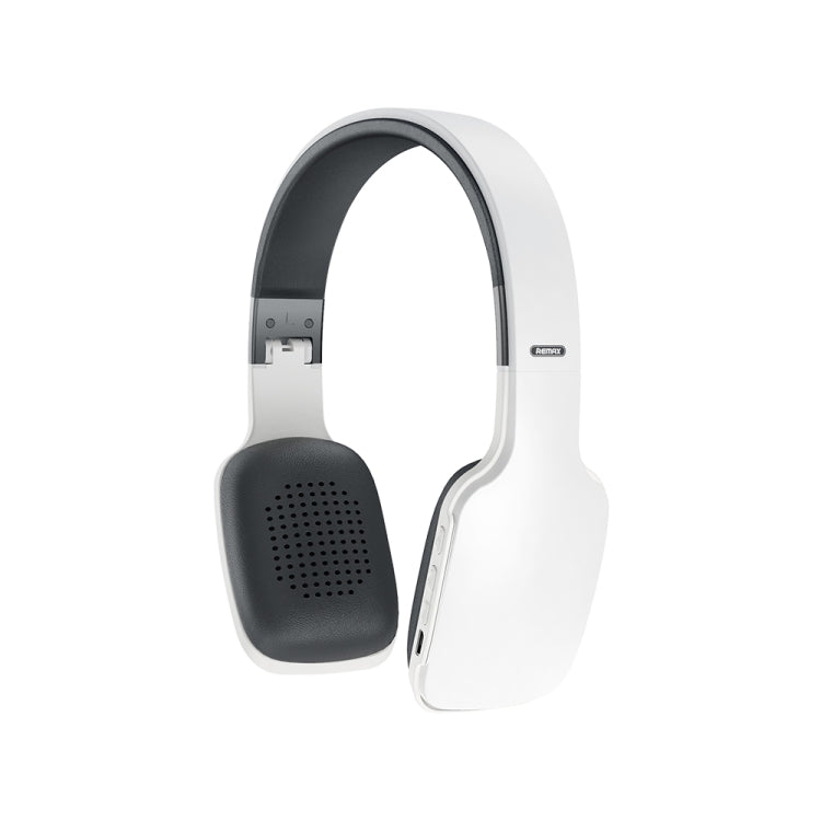 REMAX RB-700HB Ultra Thin Foldable Bluetooth 5.0 Wireless Headset(White) Eurekaonline