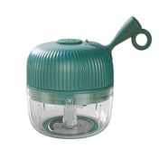 REMAX SL-BM03 Rechew Series Wireless Electric Garlic Stirrer Cordless Portable Food Processor (Green) Eurekaonline