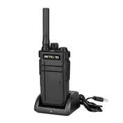 RETEVIS RB37 US Frequency 462.5625-467.7125MHz 22CHS FRS License-free Two Way Radio Handheld Bluetooth Walkie Talkie(Black) Eurekaonline